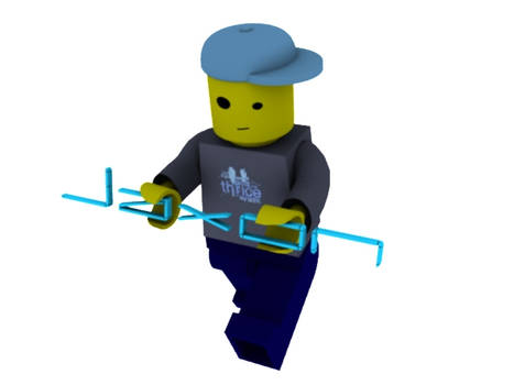 Lego man with name