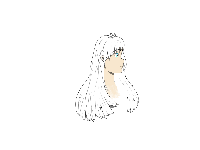 White Hair Blue Eyes Anime Girl By Akariyuushi On Deviantart White Hair Blue Eyes Anime Girl By Akariyuushi On Deviantart