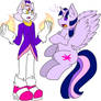 .:Crossover:. Blaze and Twilight Sparkle