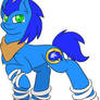 .:Crossover:. Sonic Boom Sonic as a Pony