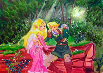 Zelda and Link