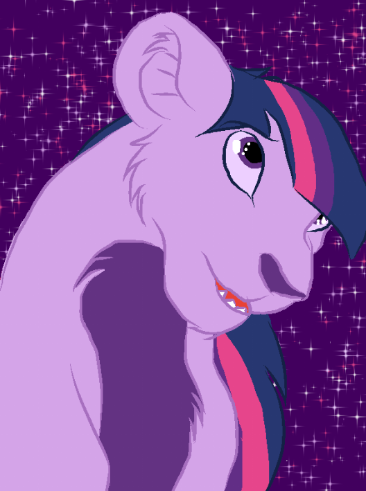 Twilight Sparkle Lioness Lion King Cross Over