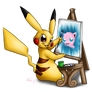 :Redo: An Arty Pikachu