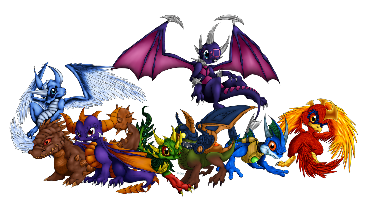 The Dragons of Skyland by Cattensu on DeviantArt