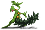 Jake the Sceptile by Cattensu