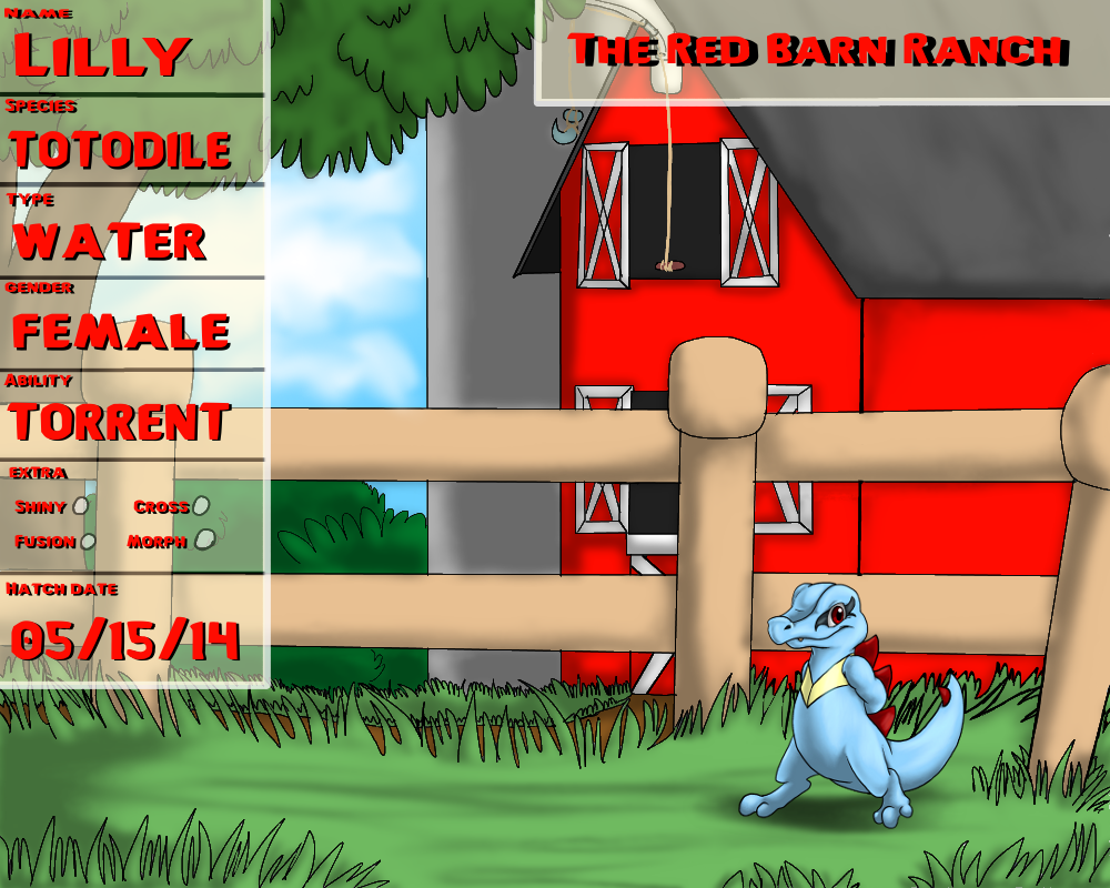 The Red Barn: Lilly (lv 38)