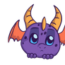 Round Bouncy Spyro baby