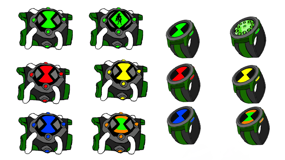 Prototype Omnitrix features: OS and Recalibrated by AlienSteel23 on ...