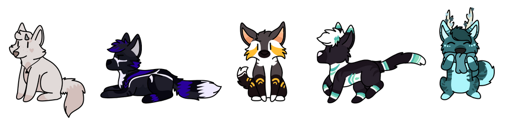 doodle cheeb batch by SammichPup