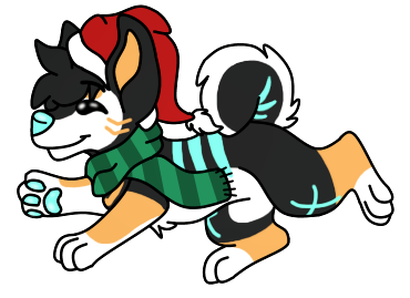 holly jolly pupper by SammichPup