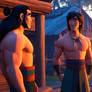 [MULAN MOVIE] Two men (3D)