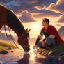 [MULAN MOVIE] The warrior and his horse