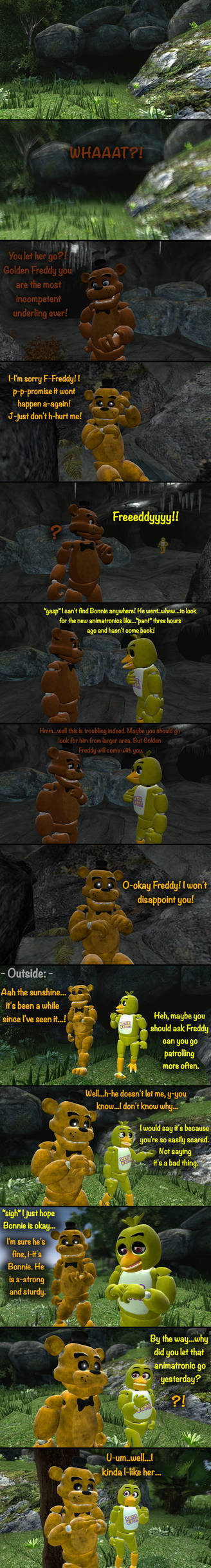 FNAF - Toywrecked Page 11 - The Yellow Ones