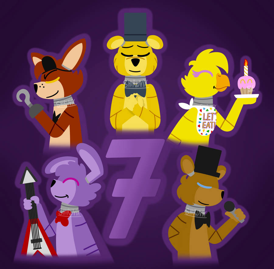 Fanf7 FNAF - Not Just Seven Nights! by Shiruvix on DeviantArt