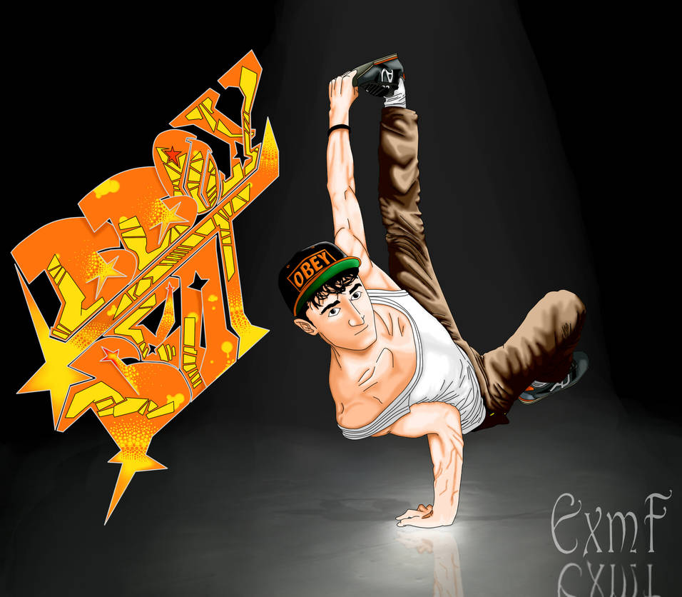 Bboy B3at by fusionmarioart on DeviantArt