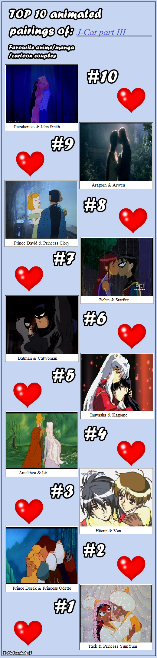 My Top 10 Couples part III