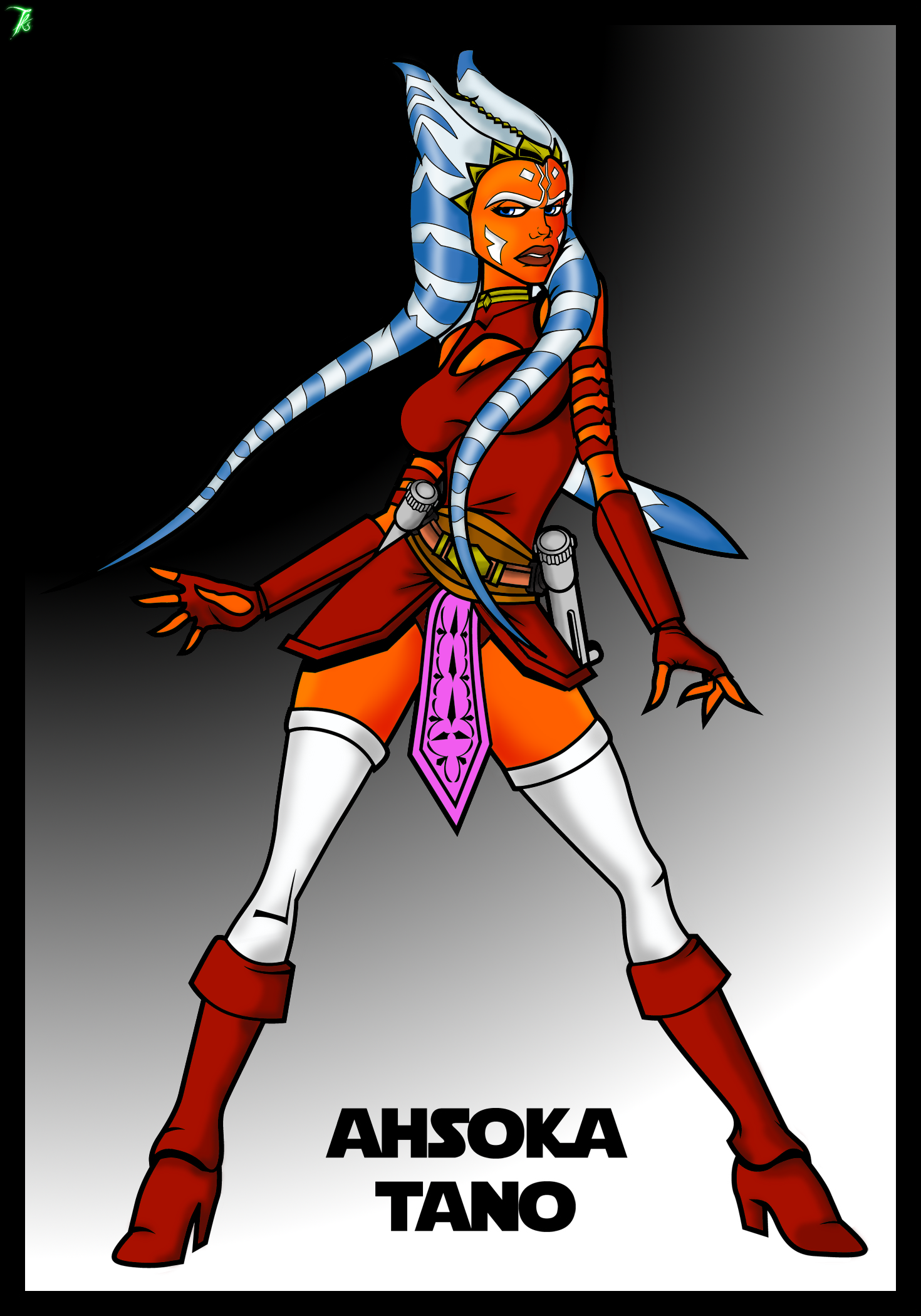 Adult Ahsoka Tano Colored