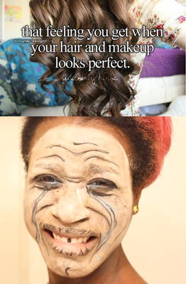 Hair and Makeup Meme
