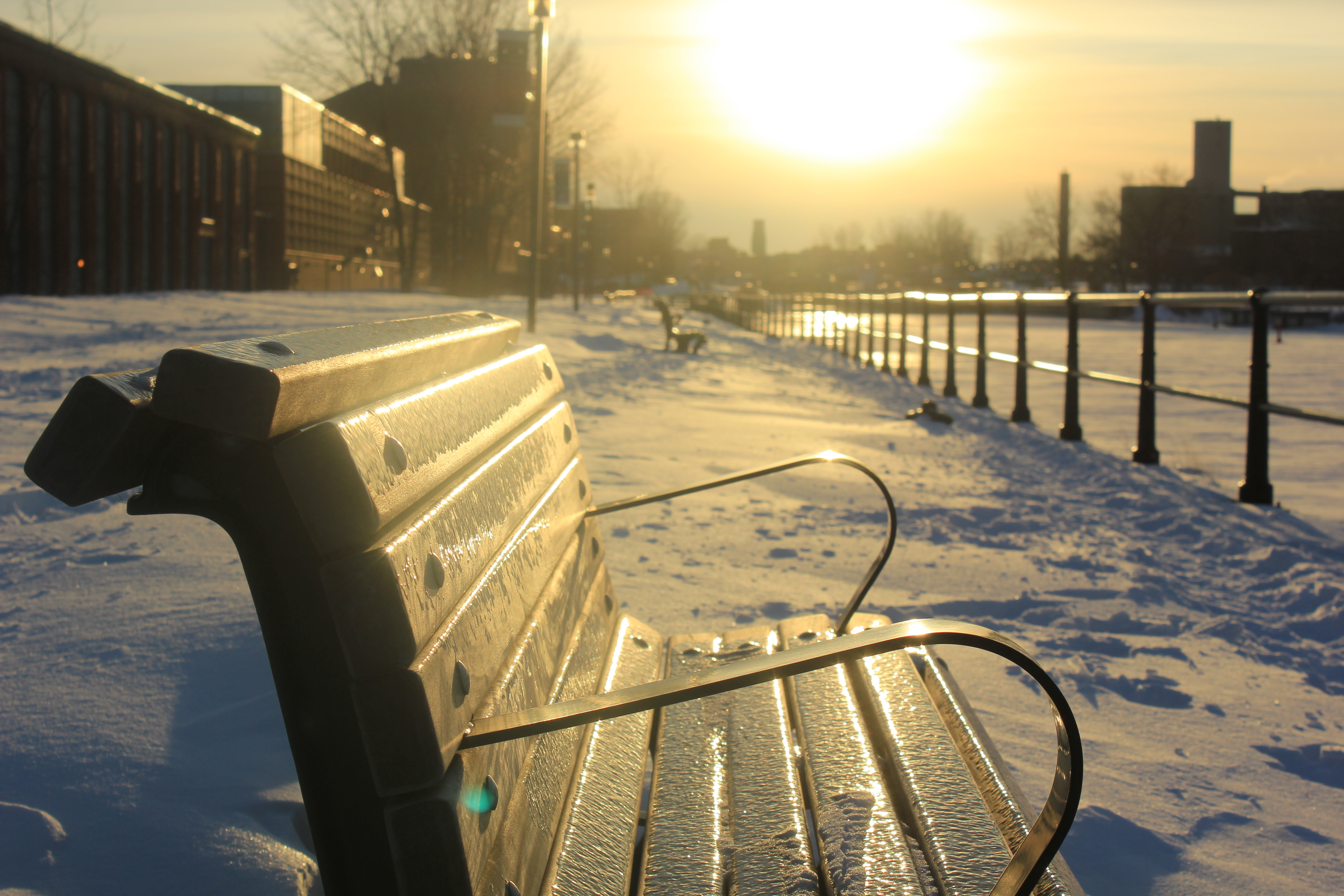 banc, canal Lachine