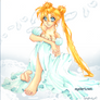 Princess Serenity sitting