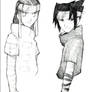 Neji and Sasuke sketch