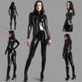 Latex catsuit