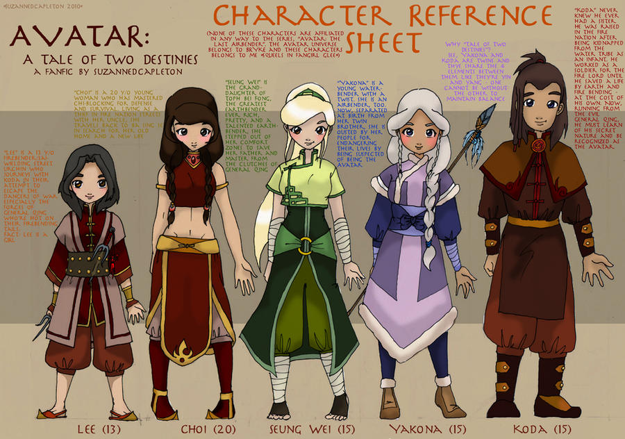 Avatar OC reference sheet by suzannedcapleton on DeviantArt Avatar OC reference sheet by suzannedcapleton on DeviantArt