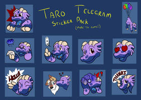 Custom Telegram Sticker Pack feat. Taro