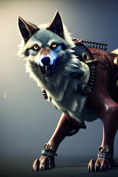 Steampunk Wolf