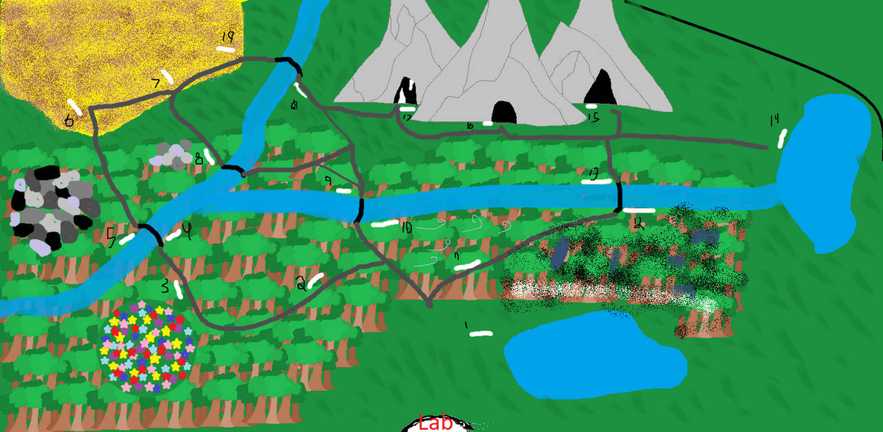 Pokemon lab map (Which looks good enough) by ImaDoinWat on DeviantArt