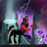 Twilight fights Tirek (with a G4 redesign)