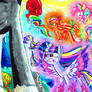 Rainbow powered mane 6 VS Tirek