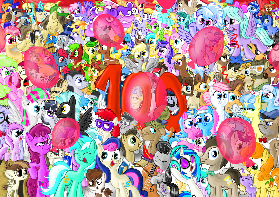 100 episodes of MLP!