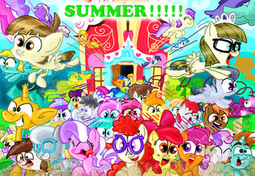 Summer break in Ponyville!