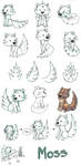 Many Moss' by Wooded-Wolf