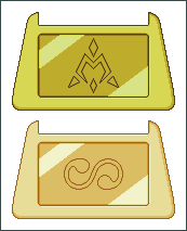 Digimon Crests - Golden