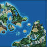 Nameless Pokemon Regions Map