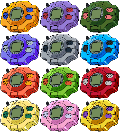 Adventure Digivices by Wooded-Wolf on DeviantArt