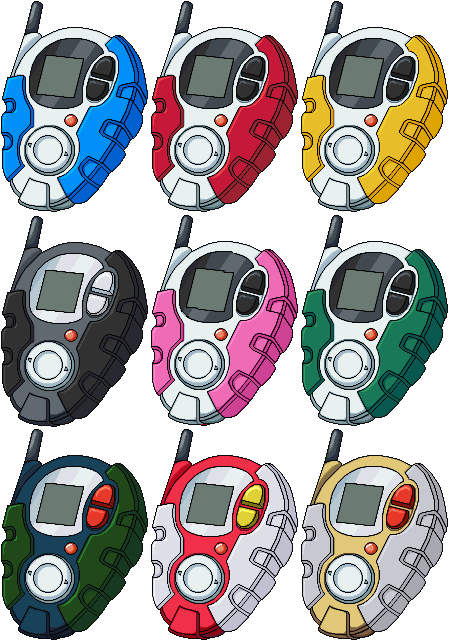 D-3 Digivices by Wooded-Wolf on DeviantArt