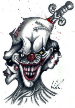 freaky clown thing