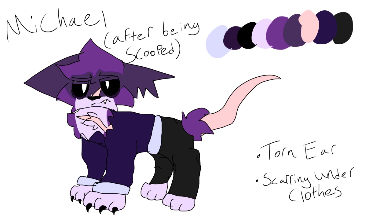 Michael Afton Scooped By FeatherFootYt On DeviantArt michael-afton-scooped-by-featherfootyt-on-deviantart