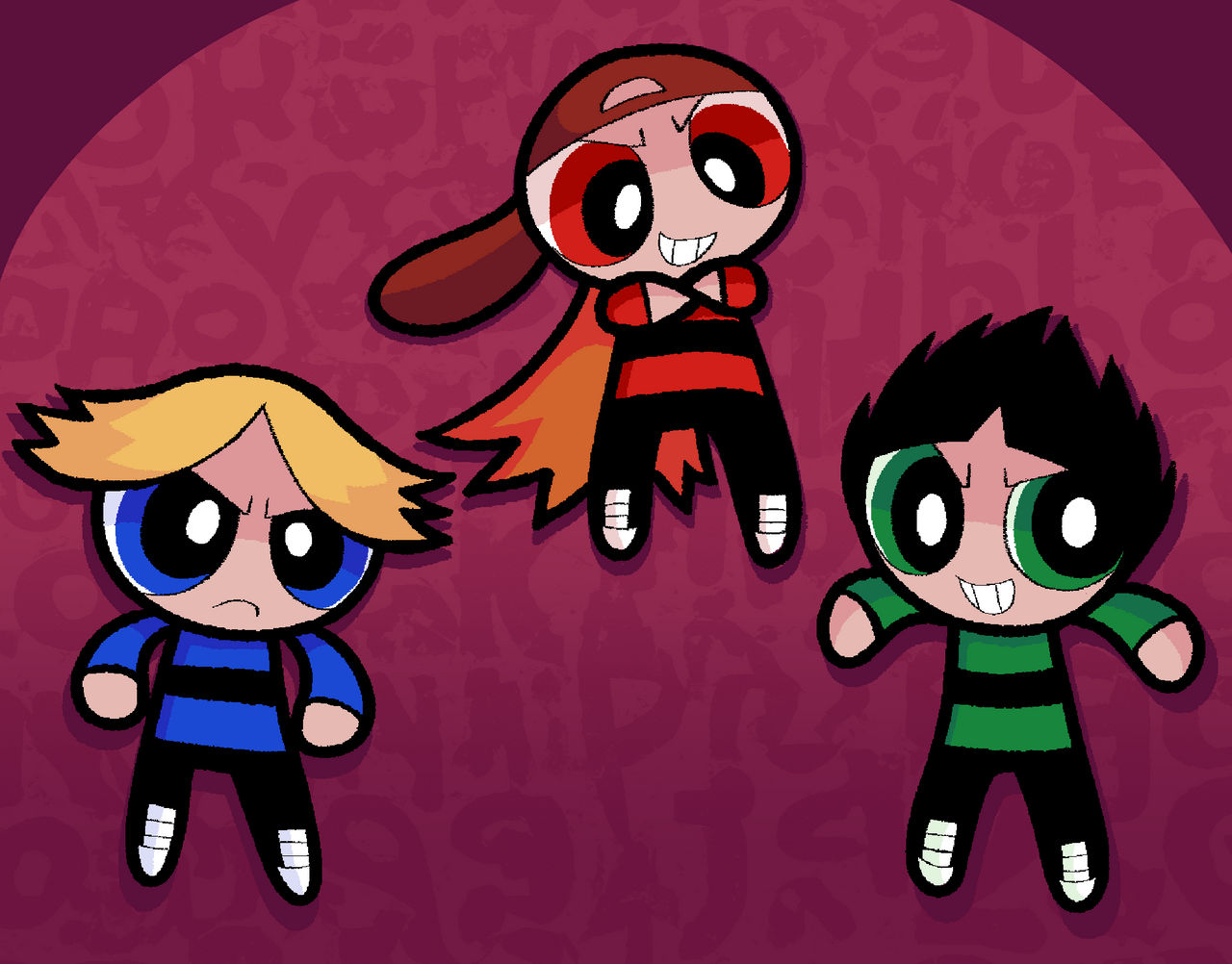The Rowdyruff Boys by sirtoybox on DeviantArt