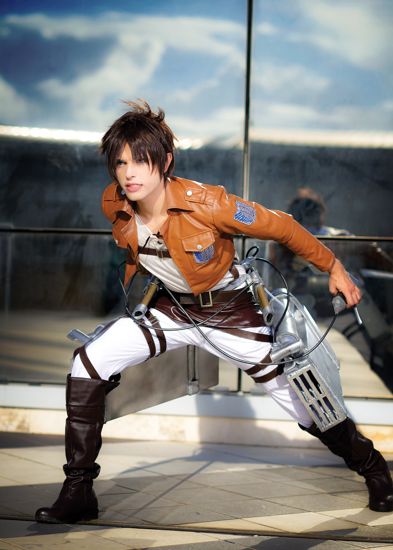 Eren Jaeger, rage by hakucosplay on DeviantArt