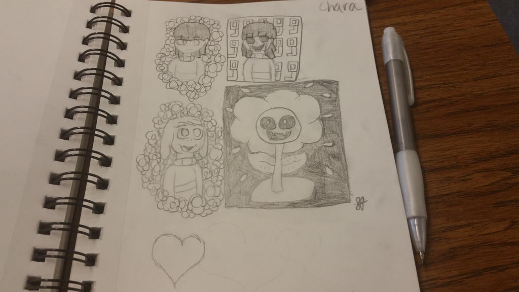Undertale Asriel and Chara Before and After by stardust318 on DeviantArt