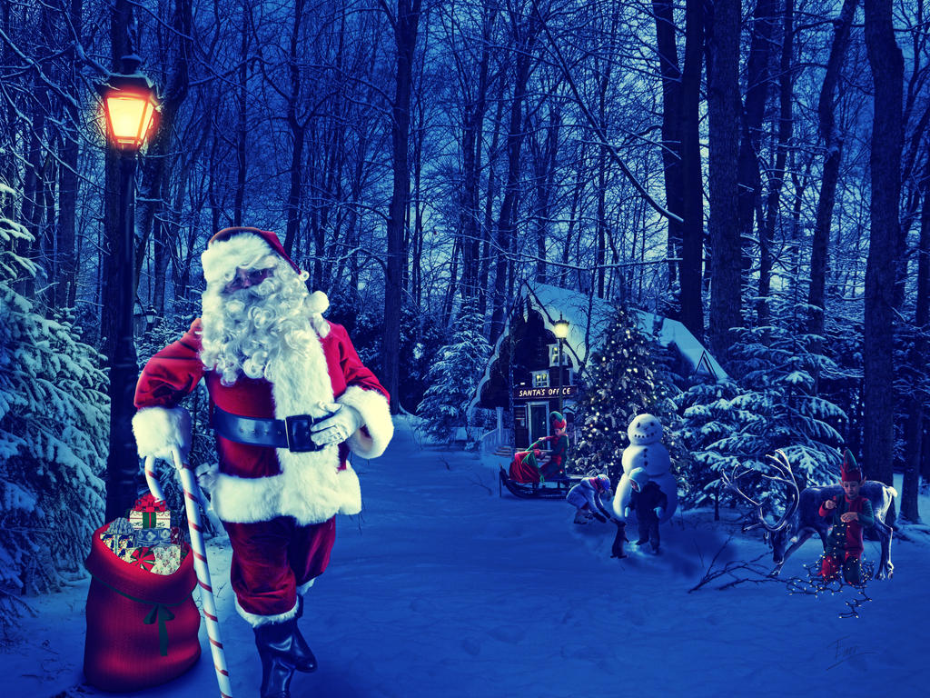 Santa's Office by Energiaelca1 on DeviantArt