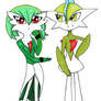 Gallede y gardevoir