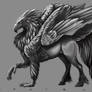 Hippogryph Greyscale