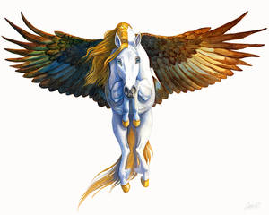 The Golden Troupe Pegasus (Aspa and Morgh)