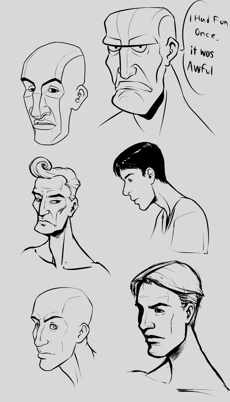 some faces