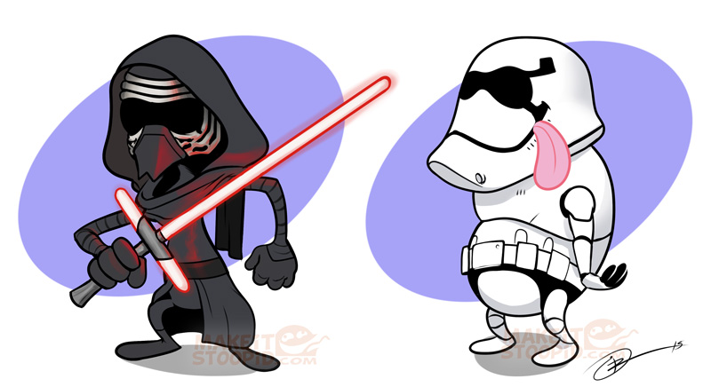 Kylo Ren and Stormpy